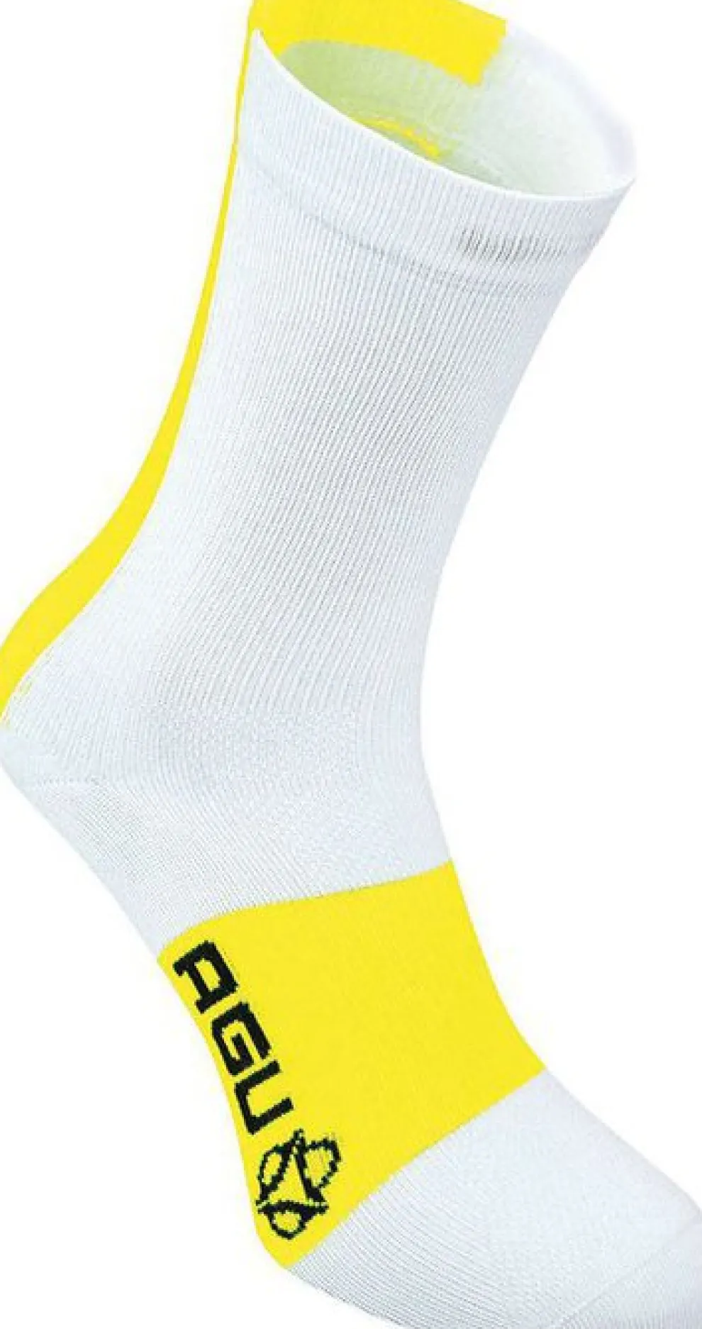 AGU Linea Summer Fietssok Wit/Fluor