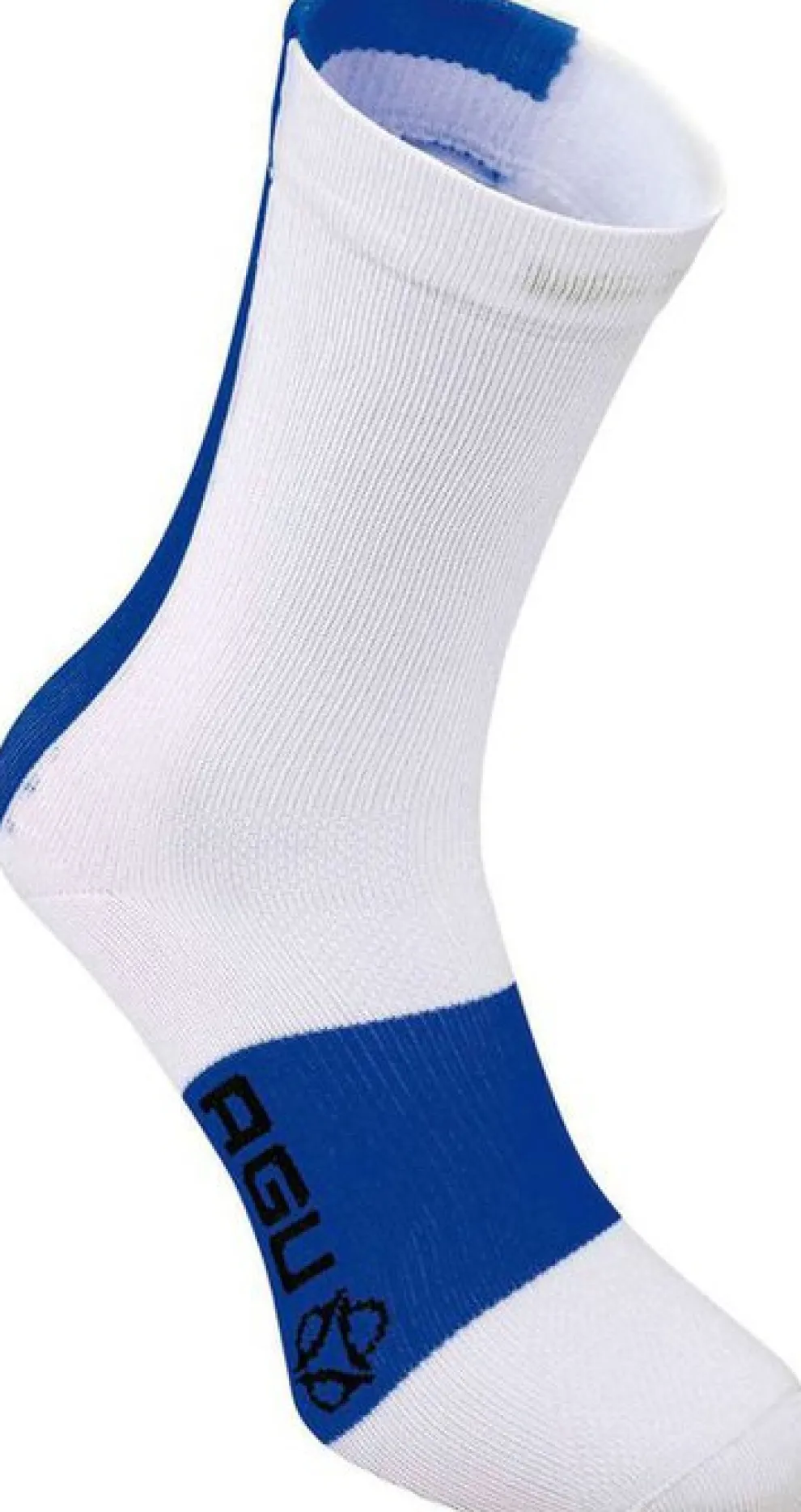 AGU Linea Summer Fietssok Wit/Blauw