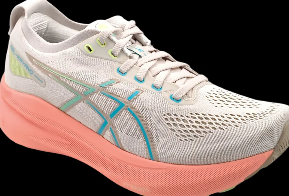 Asics Gel-Kayano 31 birch/ enery aqua