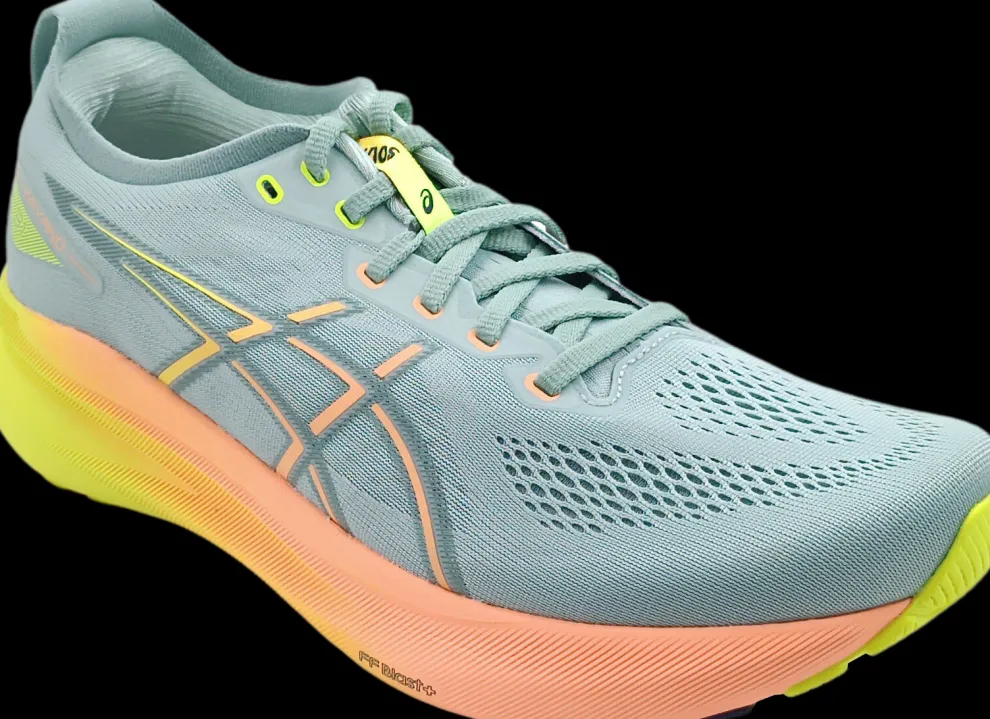 Asics Gel-Kayano 31 Paris light celadon/safety yellow