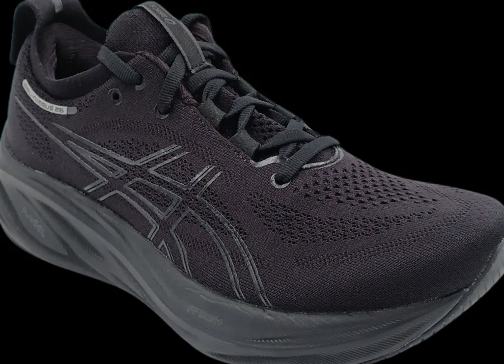 Asics Nimbus 26 black/black