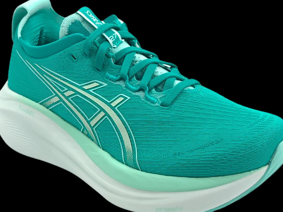 Asics Nimbus 27 wave teal/illuminate mint
