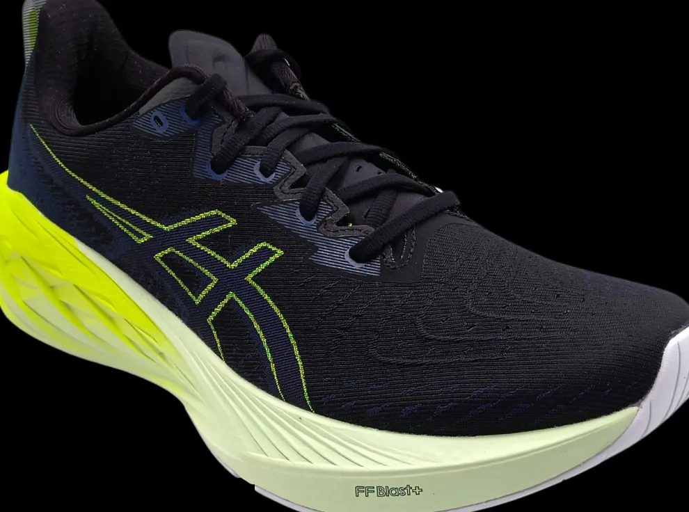 Asics Novablast 4 black/blue expanse