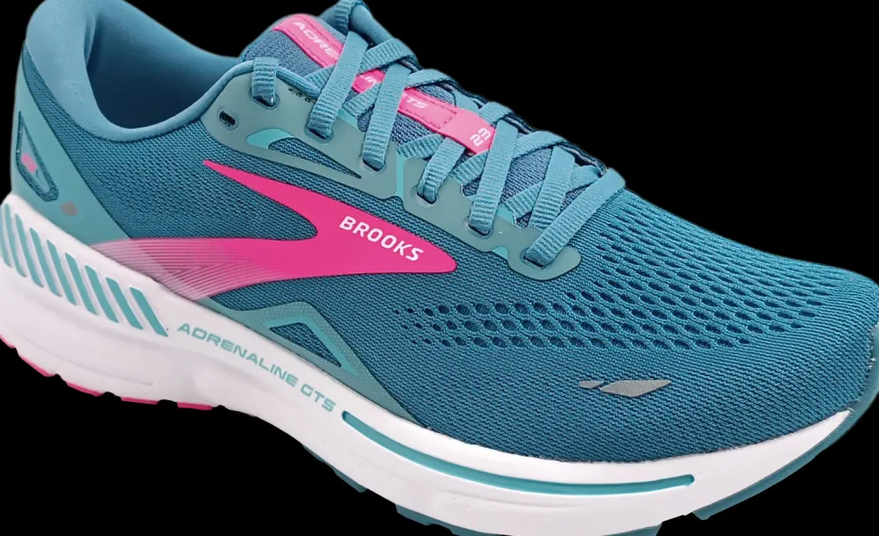 Brooks Adrenaline GTS 23 storm blue/pink/aqua