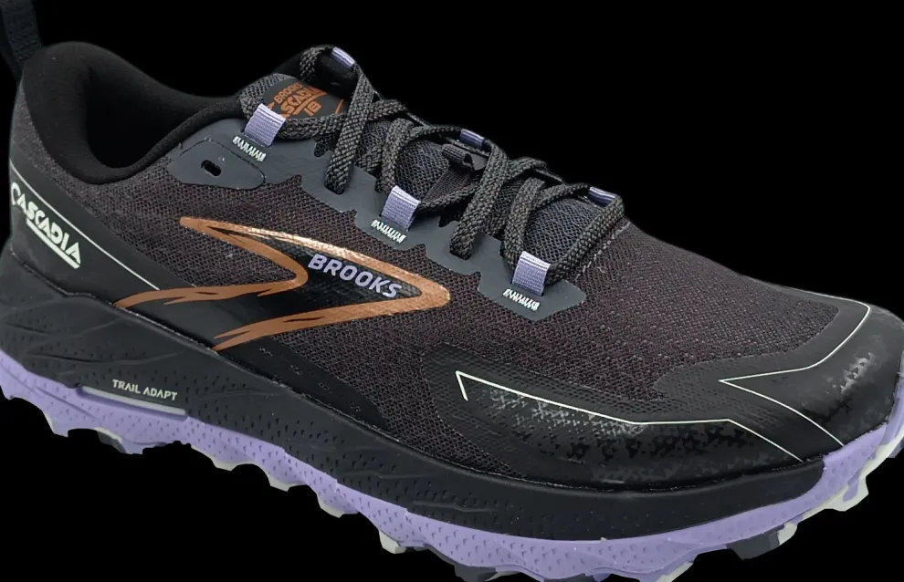 Brooks Cascadia 18 ebony/sweet lavender/copper