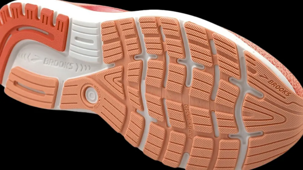 Brooks Ghost 16 coral/dessert flower/coconut