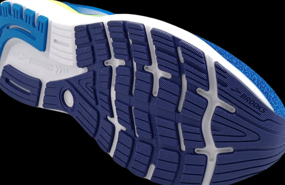 Brooks Ghost 16 Electric Blue/ Navy/Lemon