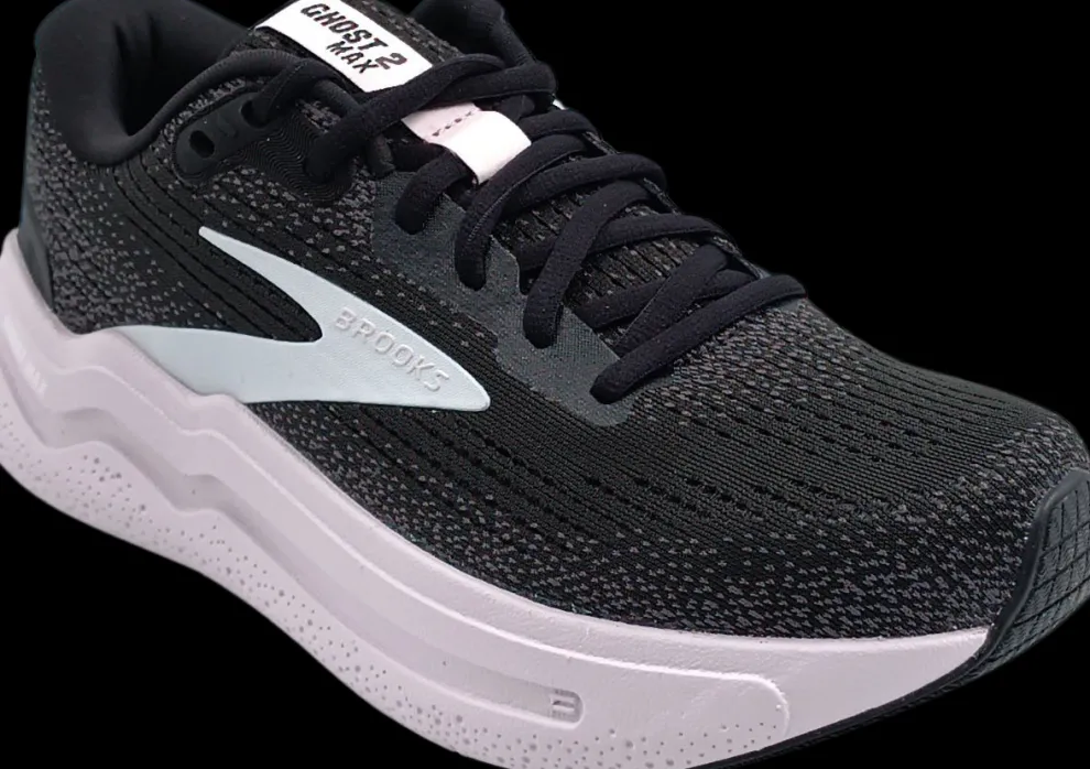 Brooks Ghost Max 2 black/white/orchid ice