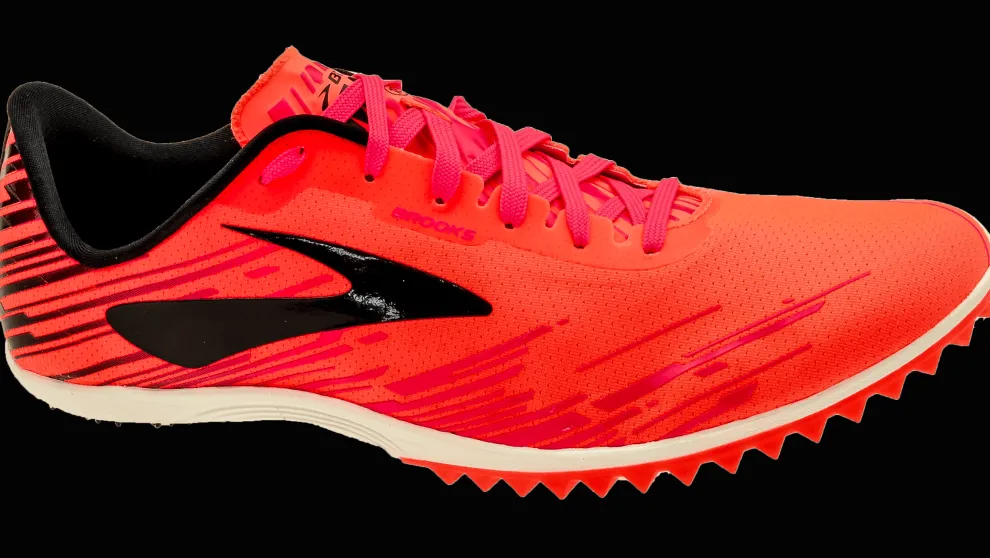 Brooks Men's Mach 18 orange/pink/black
