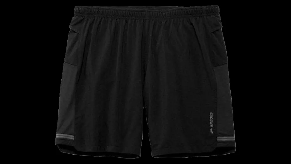 Brooks Men's Sherpa 2-in-1 7" short [black]