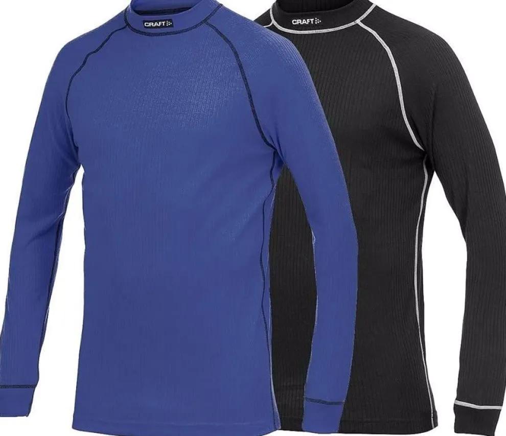 Craft Active extreme crewneck Heren 2-pack zwart+Marine blauw