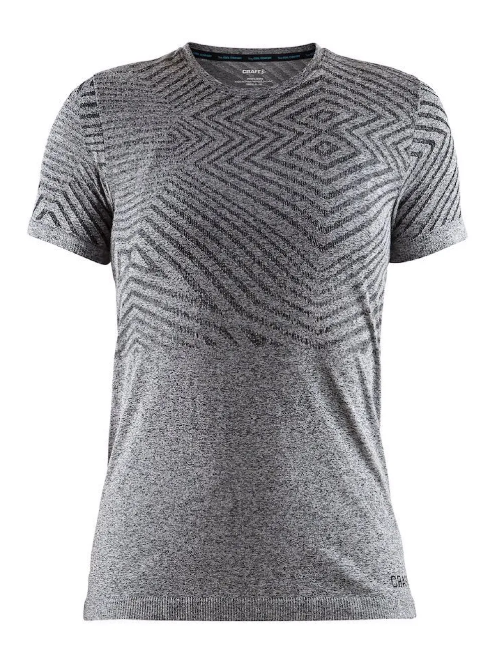 Craft Cool Comfort She RN SS W Black Melange