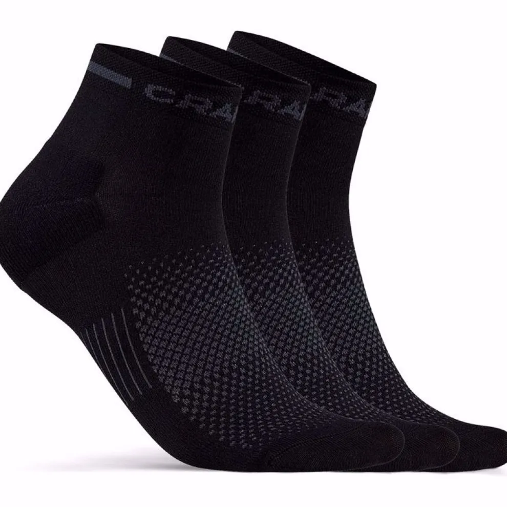 Craft Core Dry Mid Sock 3-Pack black