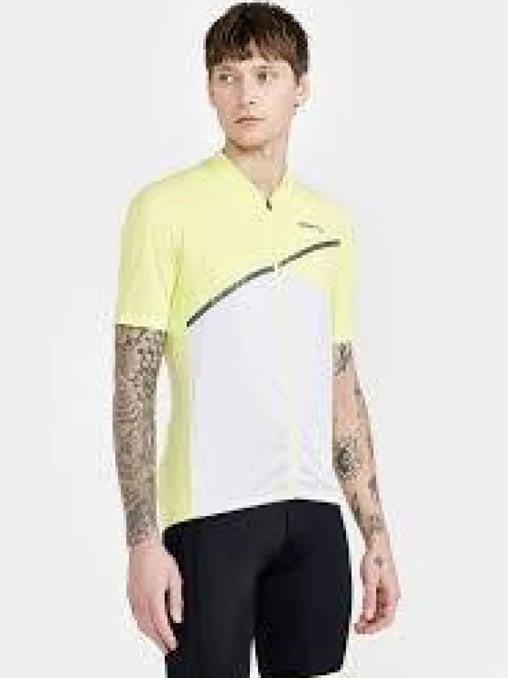 Craft Core endur logo jersey men gaillo/ash