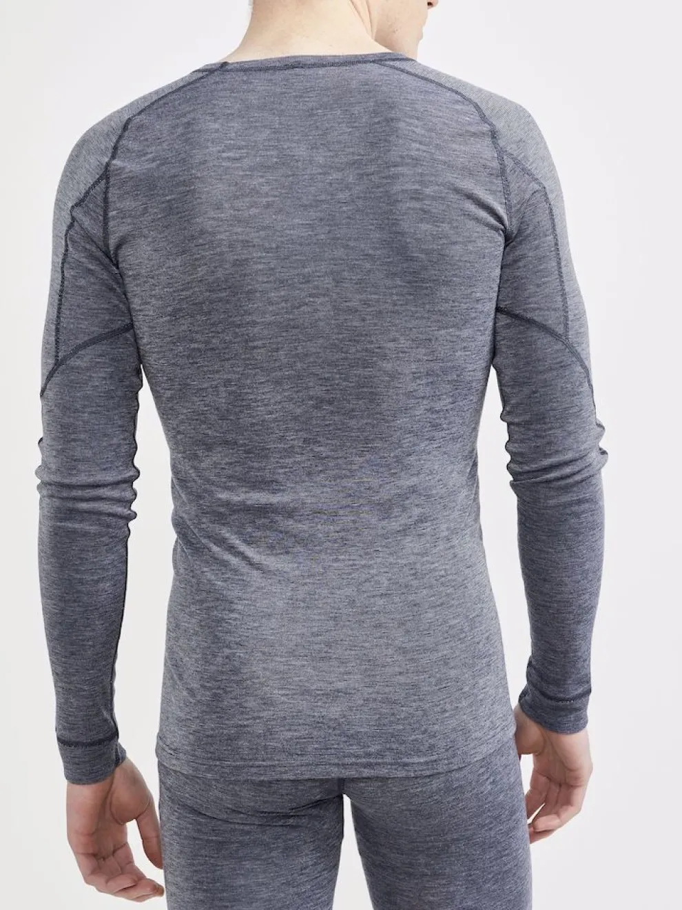 Craft CORE WOOL MERINO LS TEE Men BLAZE-MELANGE