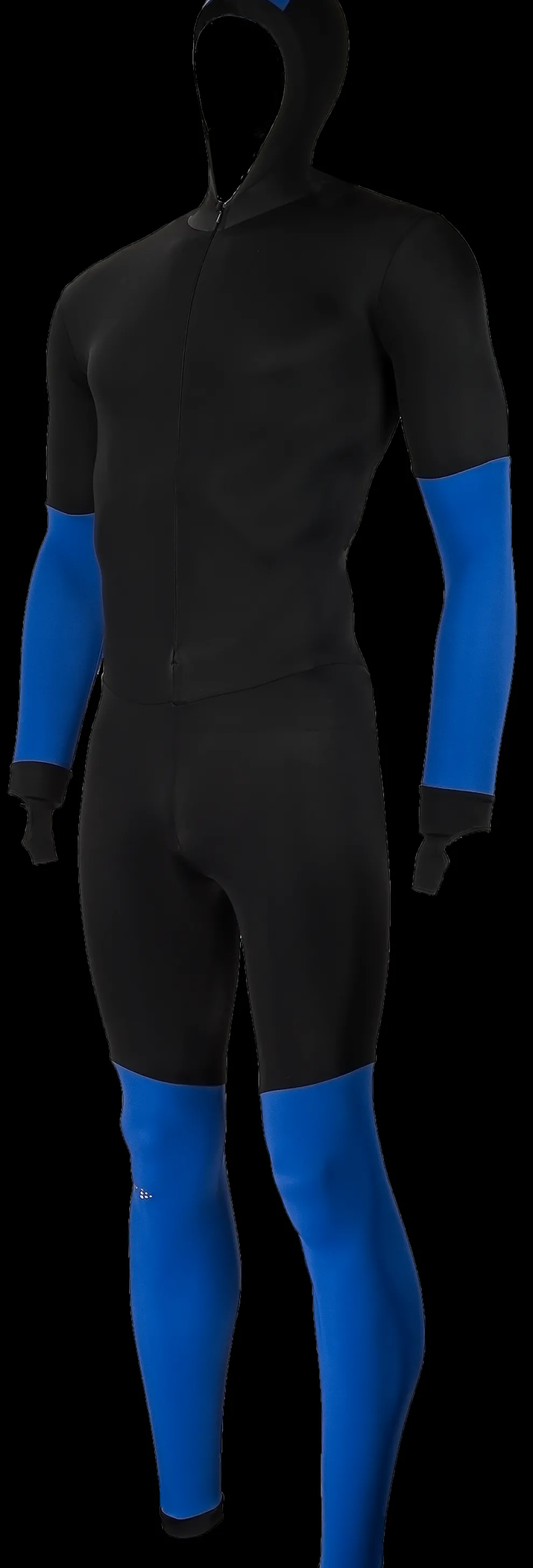 Craft speedpak colorblock zwart/blauw