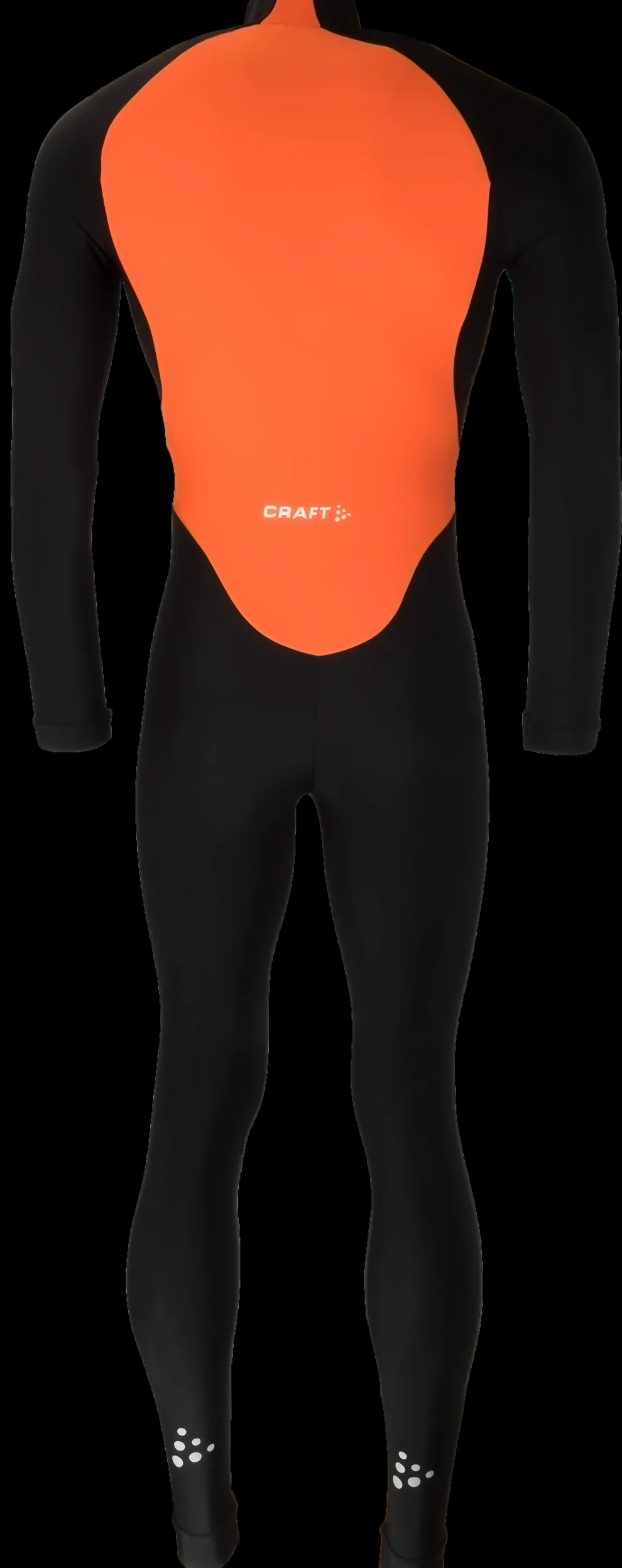 Craft Thermo schaatspak colorblock zwart/oranje
