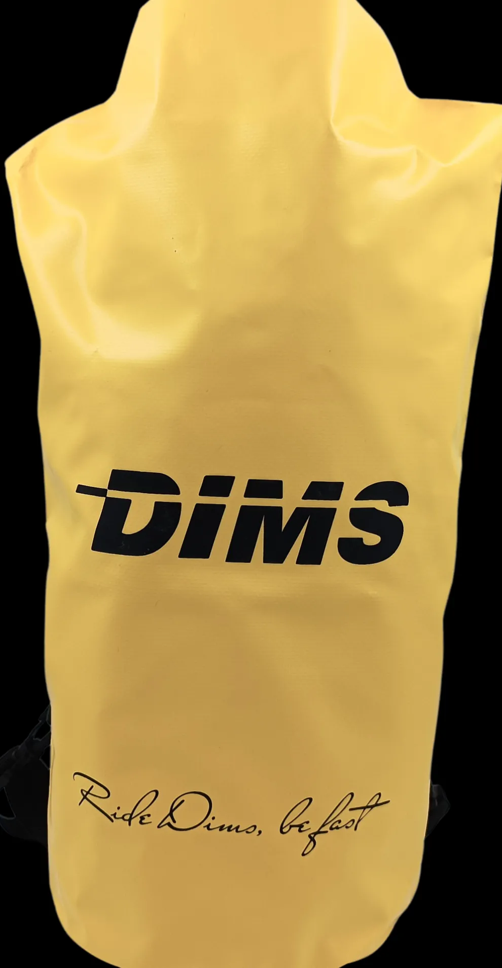 DMB waterdichte rugtas geel