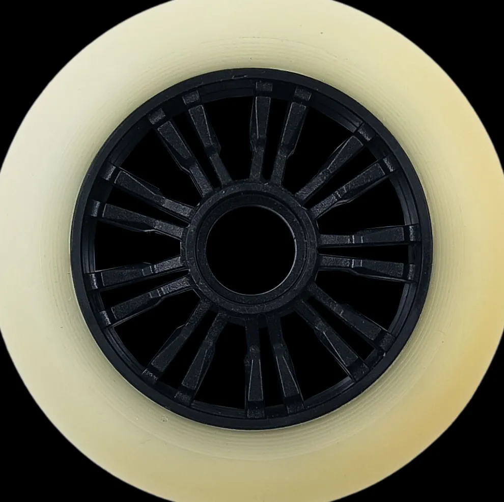 DMB wit/geel/zwart 110 (set van 8 stuks)