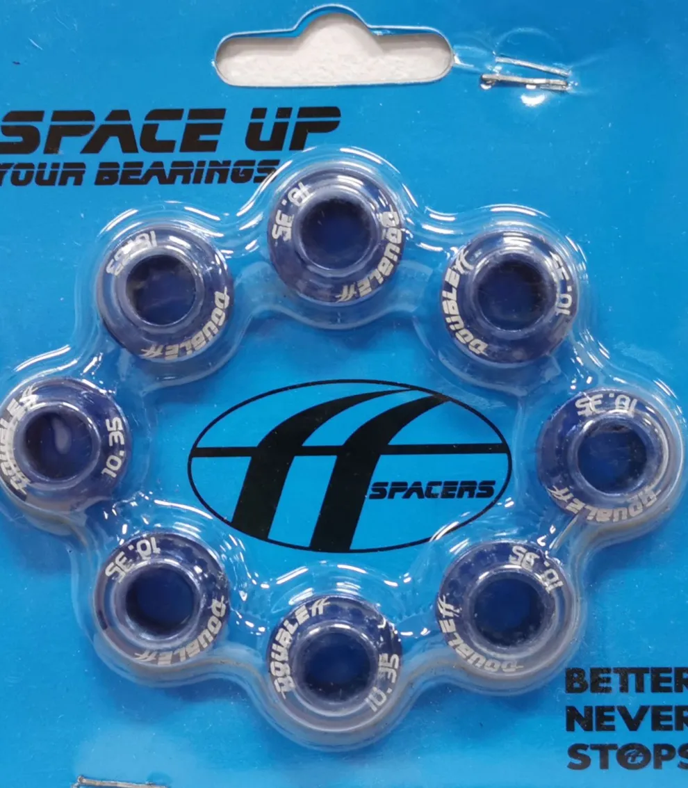 DoubleFF precisie spacers (set van 8 stuks)