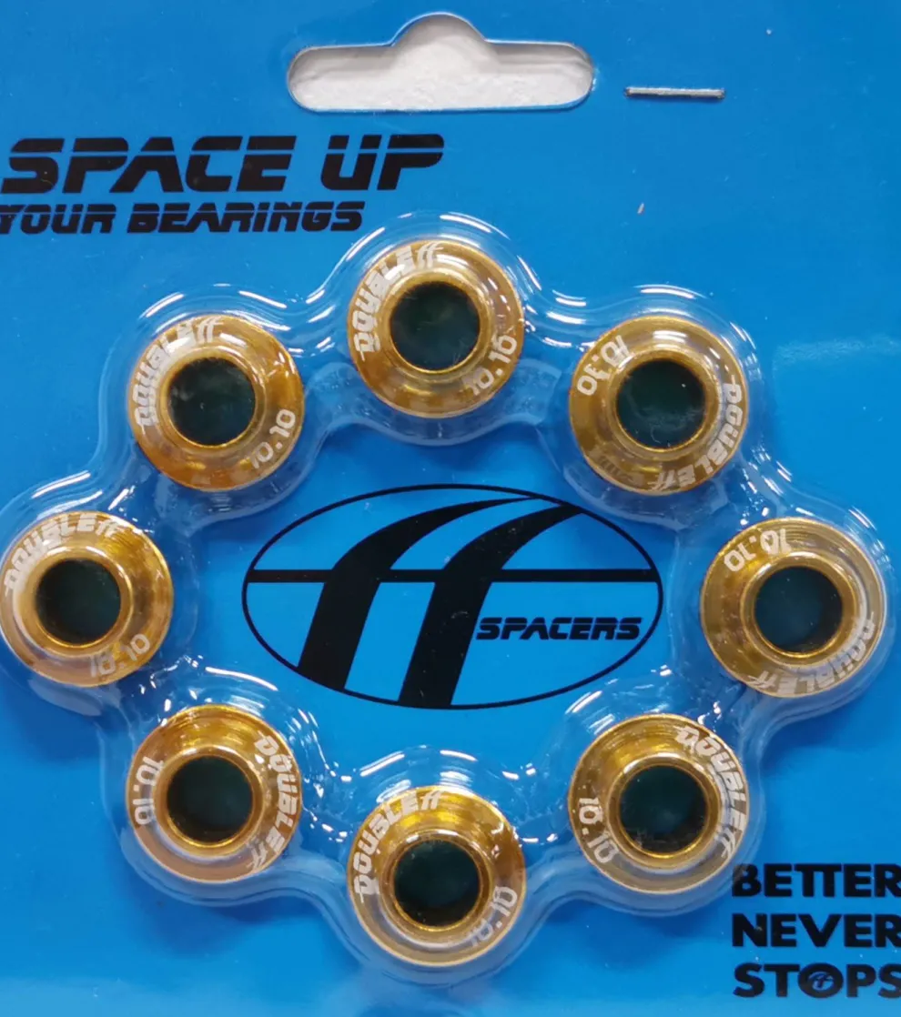 DoubleFF precisie spacers (set van 8 stuks)