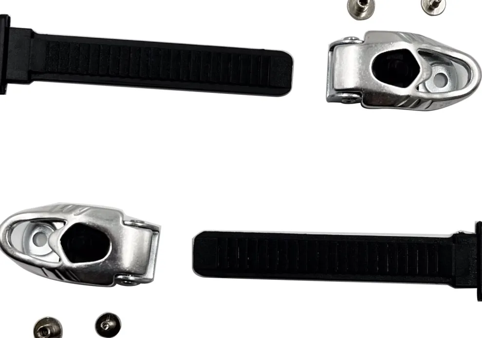 EHS buckle zilver met zwarte ontgrendelingsknop
