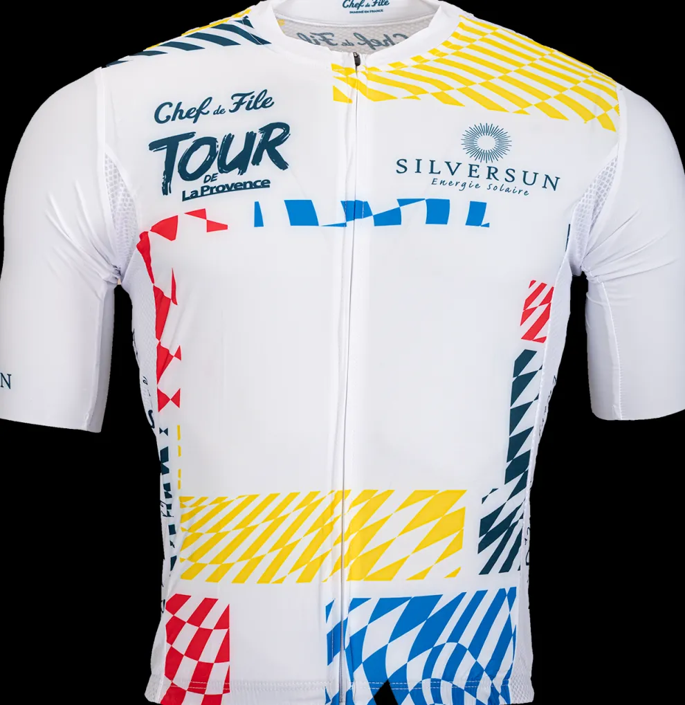 fietsshirt Tour de la Provence rood/geel/blauw