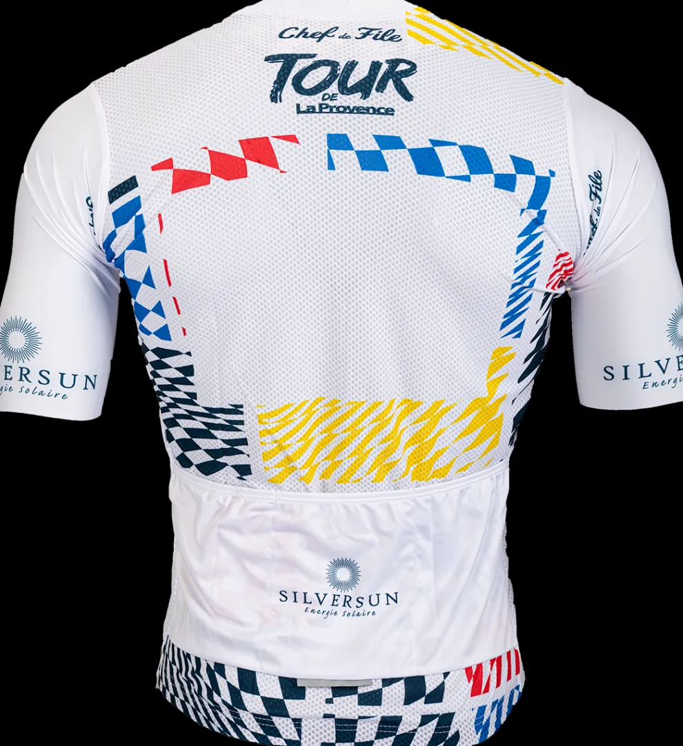 fietsshirt Tour de la Provence rood/geel/blauw
