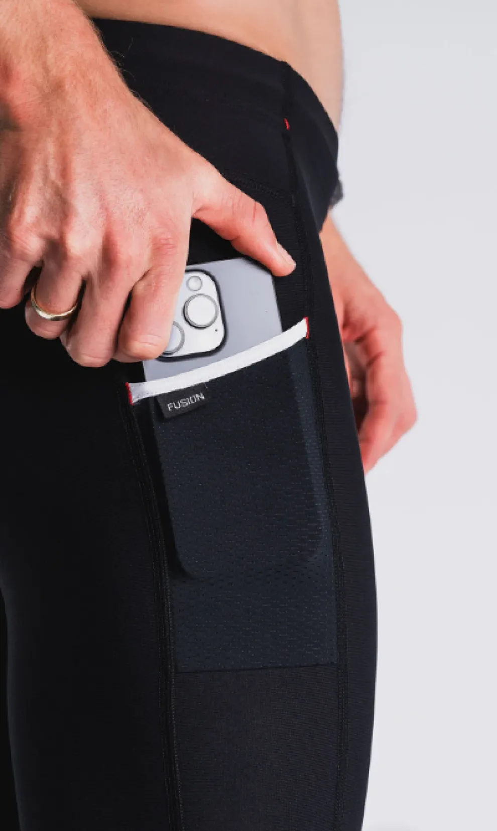 Fusion C3 short tight black