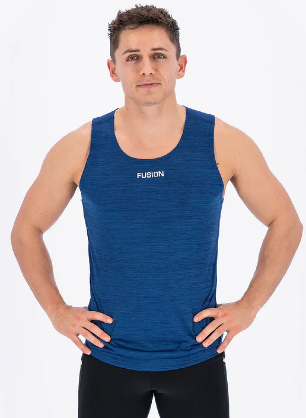 Fusion mens C3 singlet night blue