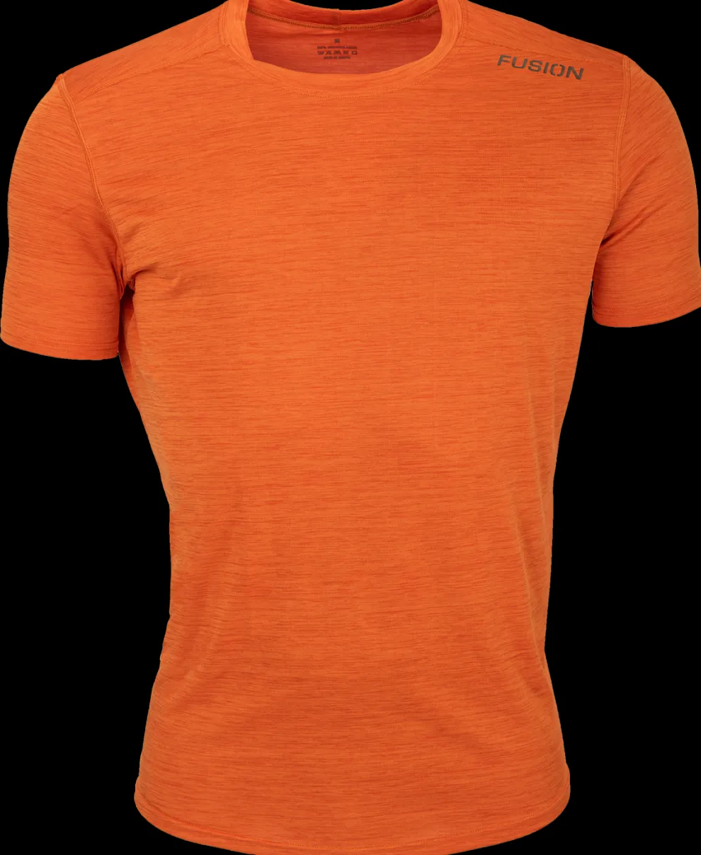 Fusion mens C3 t-shirt orange