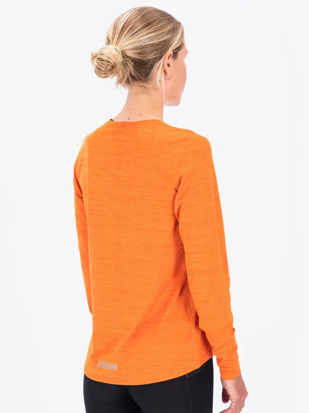 Fusion womens C3 long sleeve orange