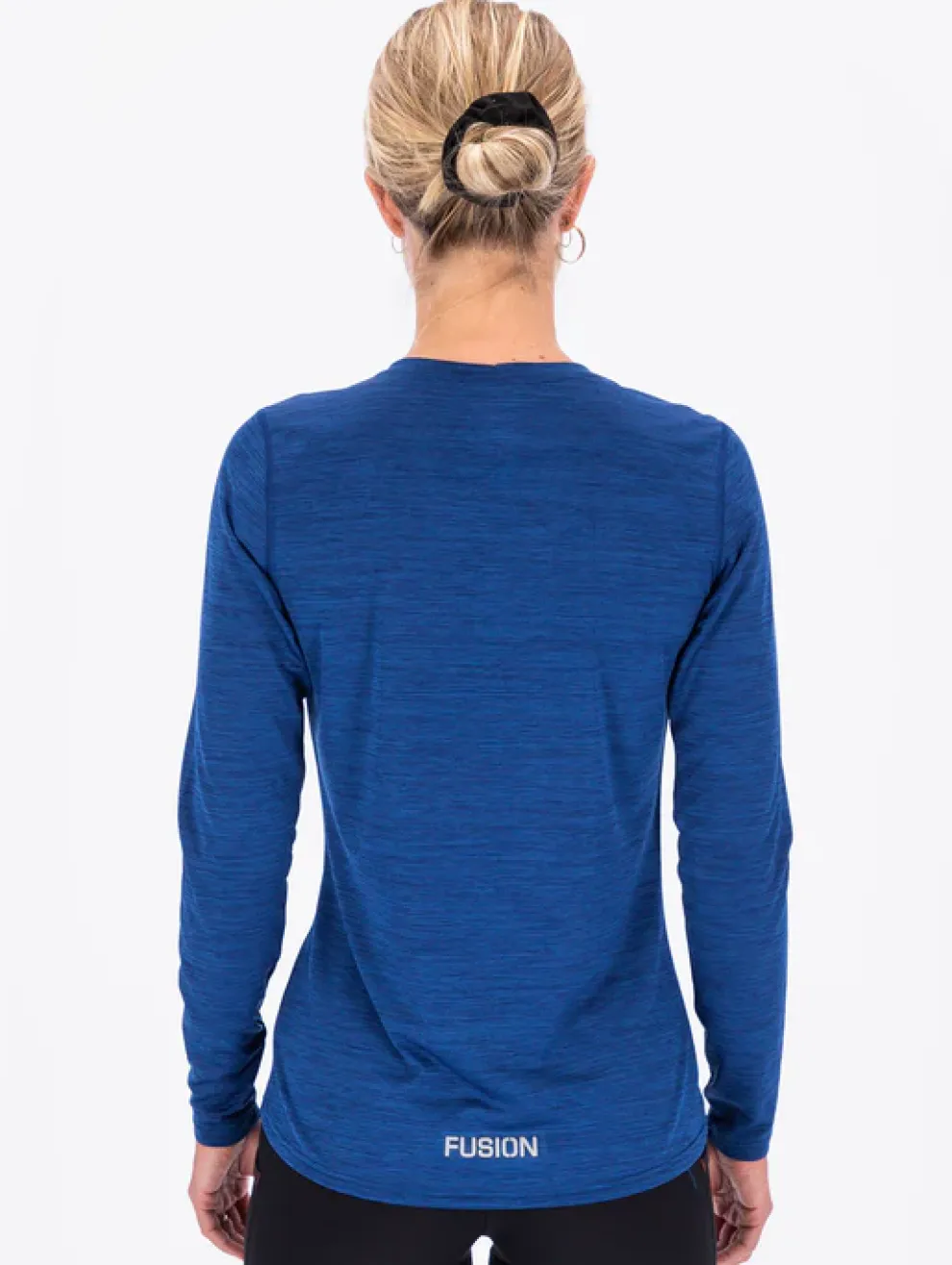 Fusion womens C3 long sleeve night blue