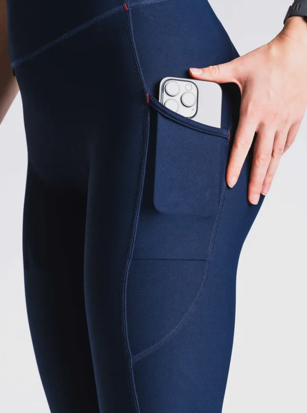 Fusion womens C3 training tights night blue
