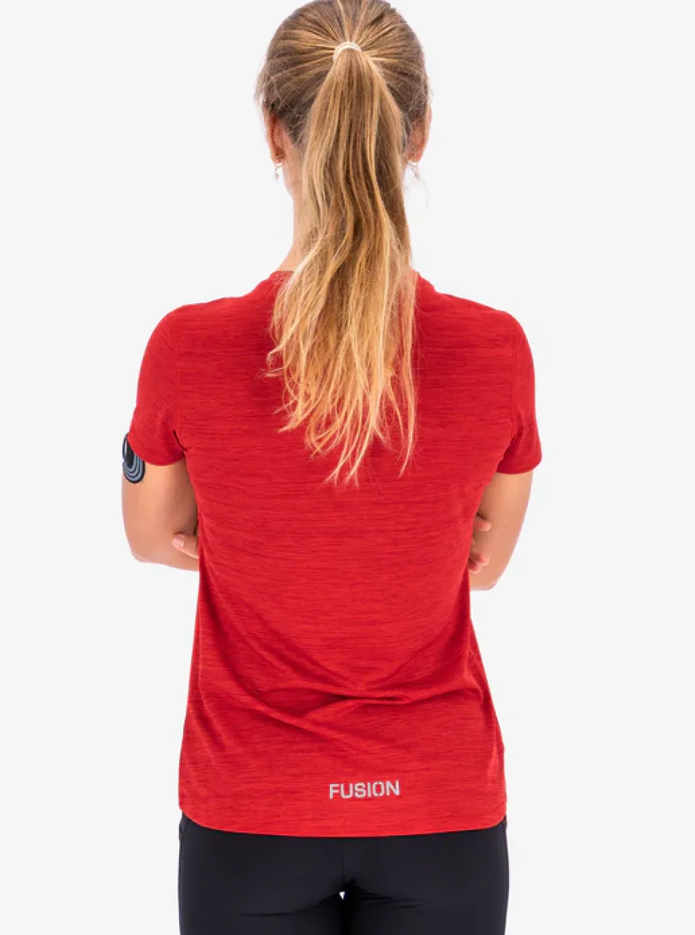 Fusion womens C3 t-shirt red