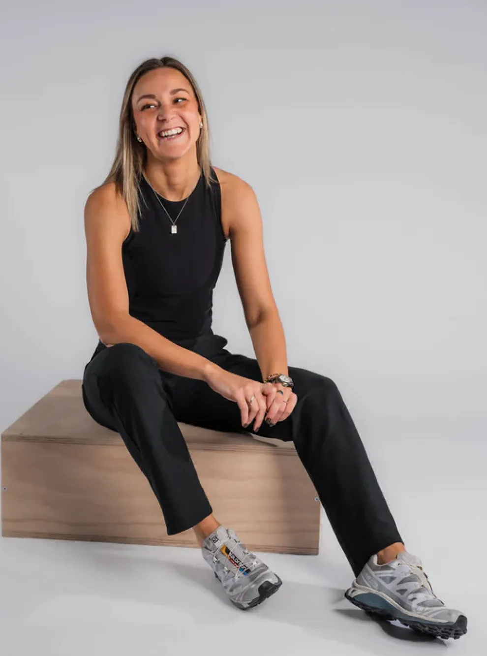 Fusion womens urban pants black