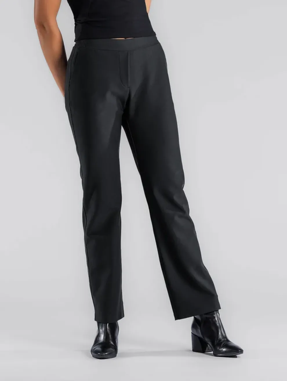 Fusion womens urban pants black
