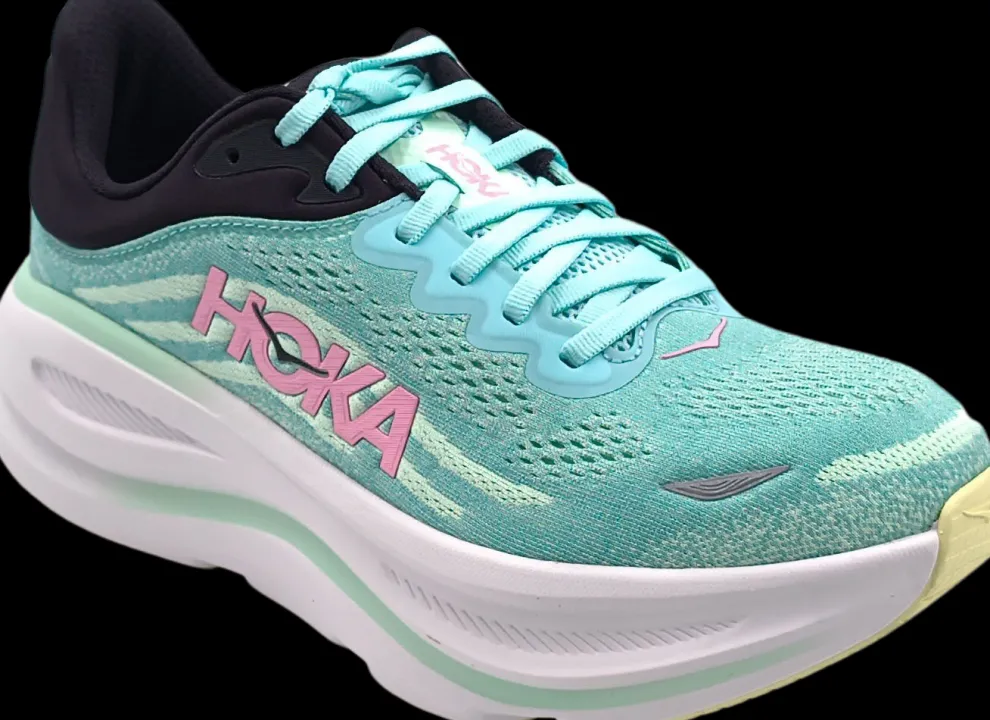 Hoka One One Bondi 9 blue spark / mint