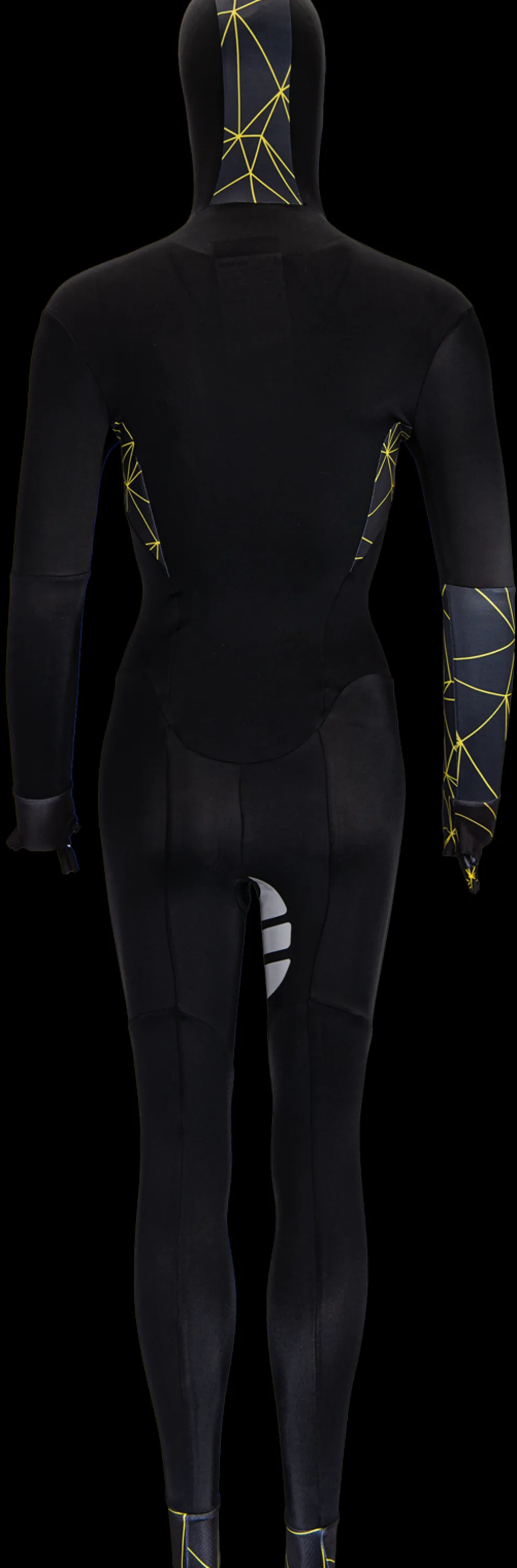Hunter Speedsuit Lines Lycra Yellow