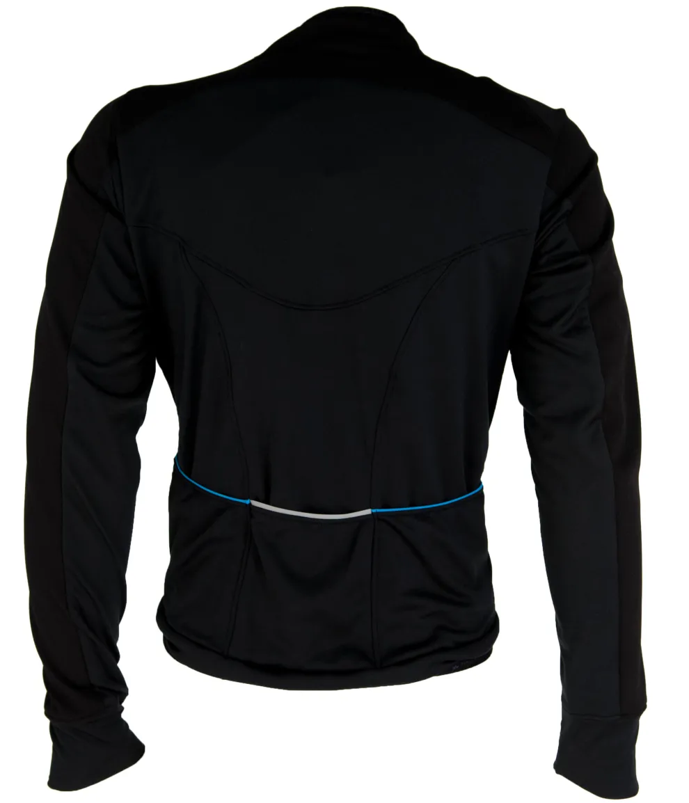 Hunter Thermo Jack Pro Heren Zwart/Piping Cyaan