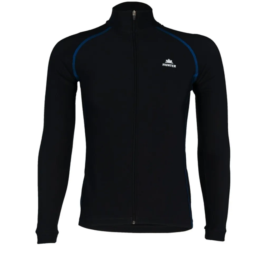 Hunter Thermo Jack Kids Flatlock Zwart/Blauw