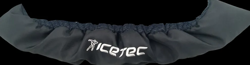 Icetec schaatsbeschermers zwart