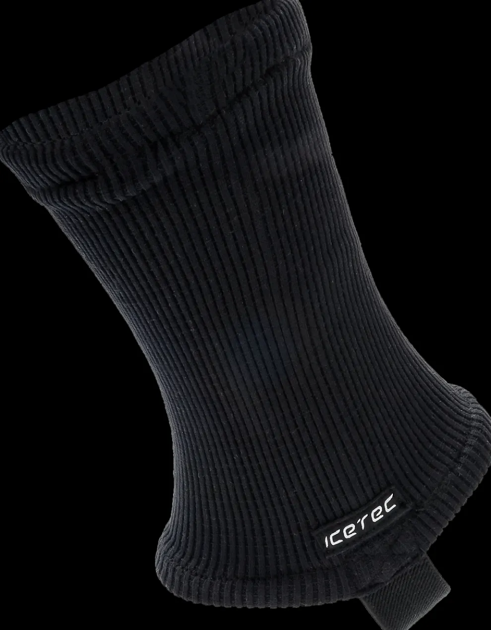 Icetec snijvaste enkelsok shorttrack zwart