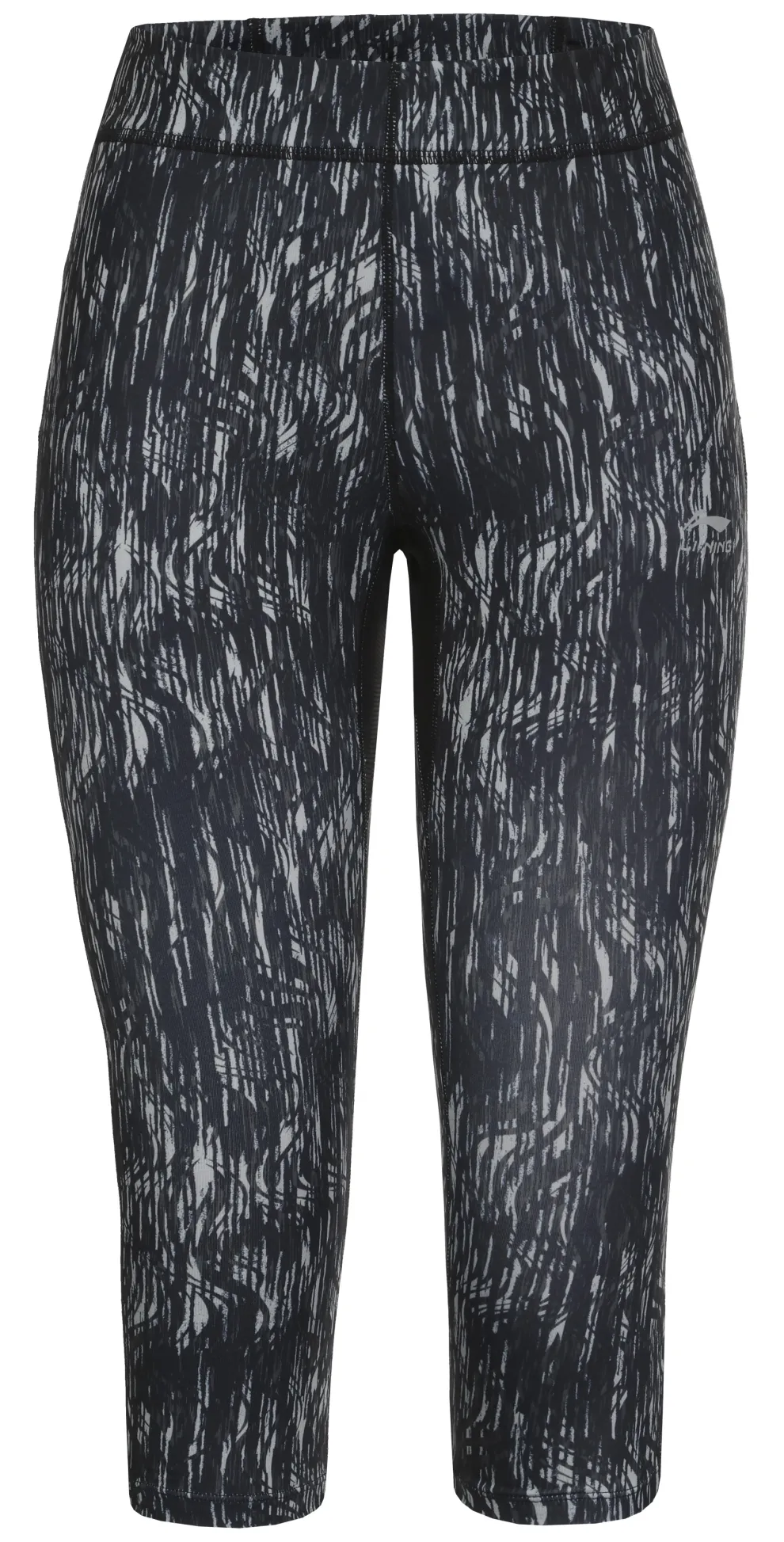 Li-Ning Sanni Capri Print Black Petrol