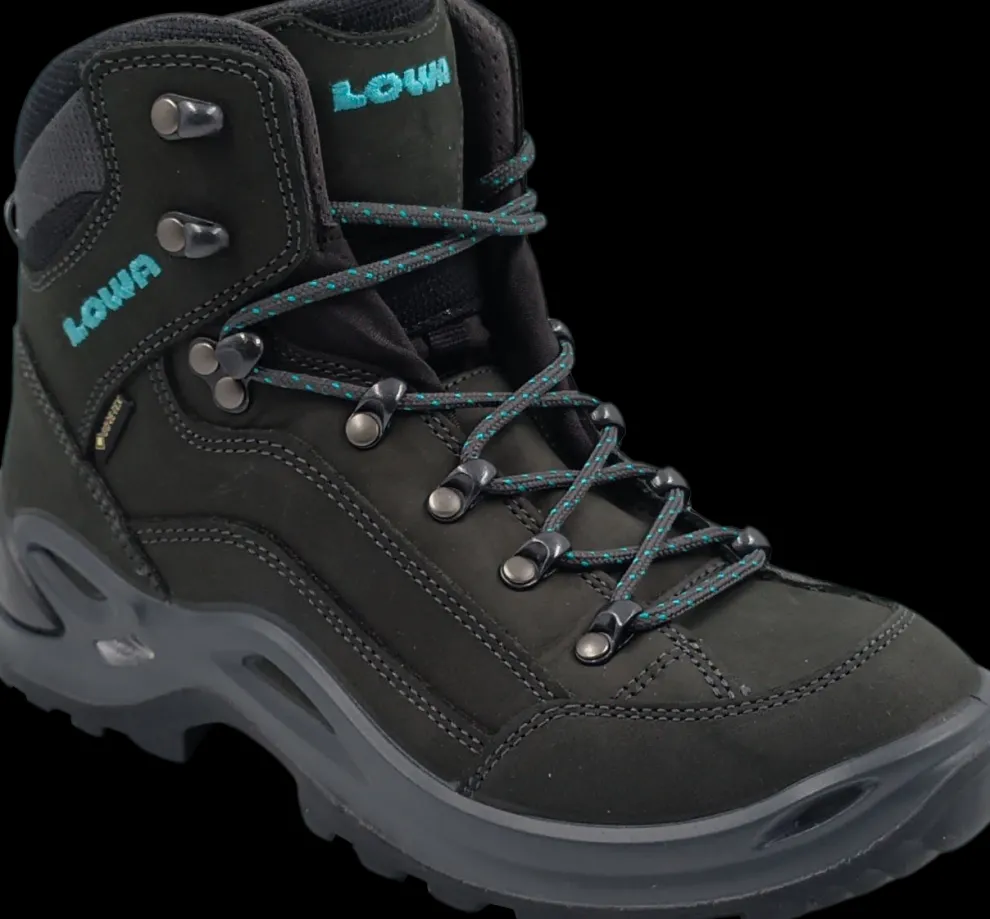 Lowa Renegade GTX Mid ws asphalt/turquoise