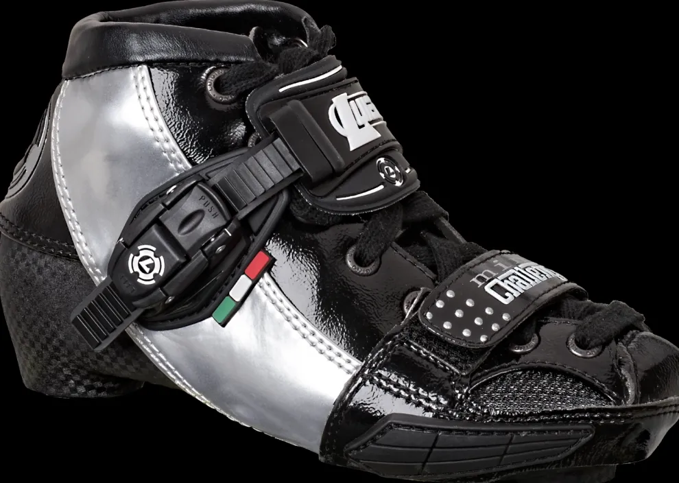 Luigino Kids Mini Challenge schoen zilver/zwart