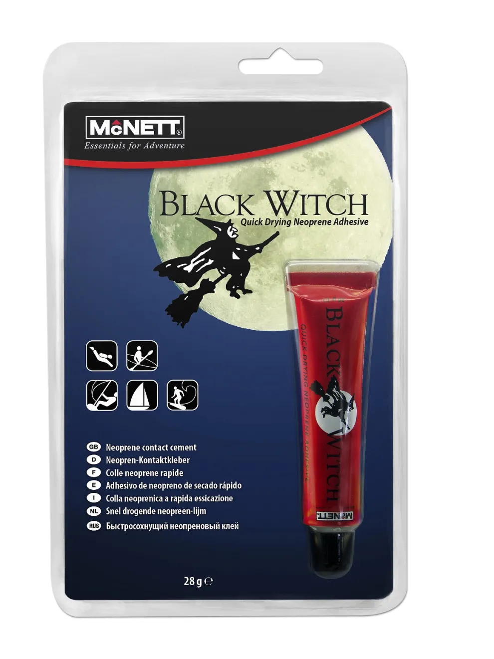 McNETT Black Witch Neopreen-lijm