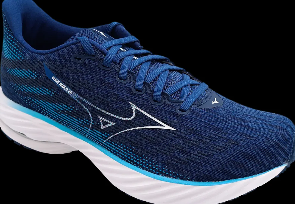 Mizuno Wave Rider 28 Estate blue/white/river blue
