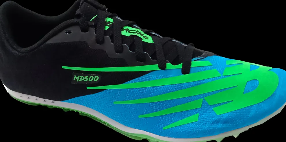 New Balance Spikes blue/black/green MMD500F8