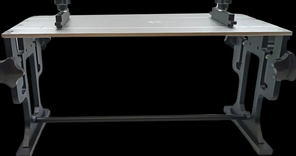 Nice slijptafel lange baan zwart